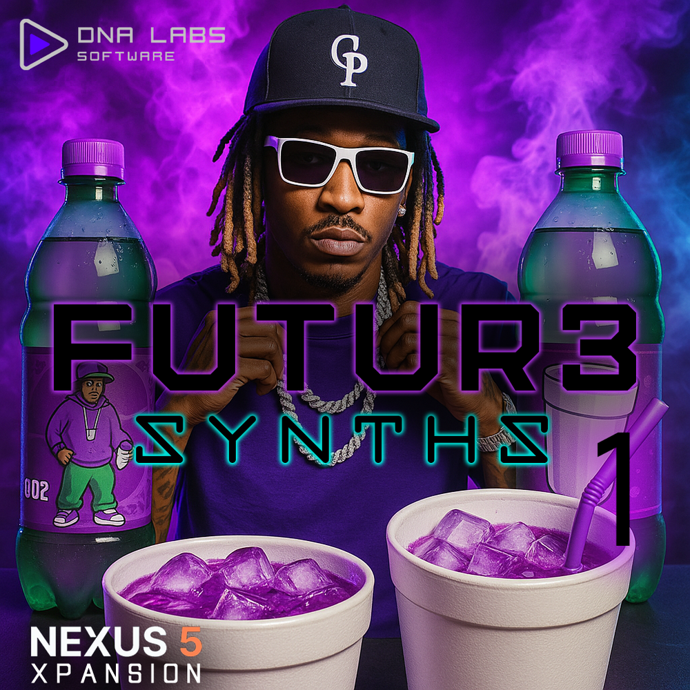 Nexus 5 FUTUR3 Synths 1 Xpansion Bank — DNA Labs Software